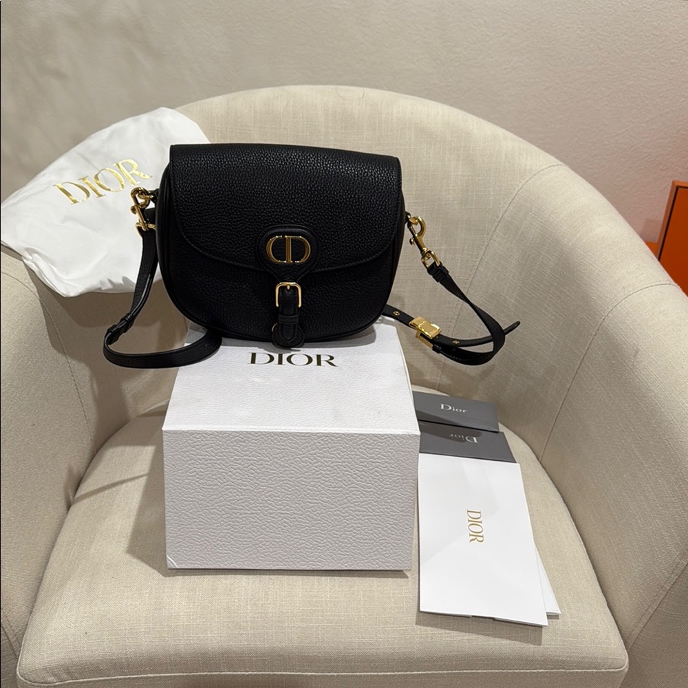 Dior Black Leather Women's Bag